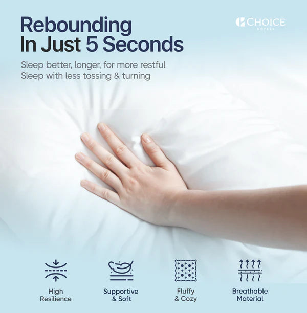 Choice Hotels Luminesse Pillow — Standard Firm