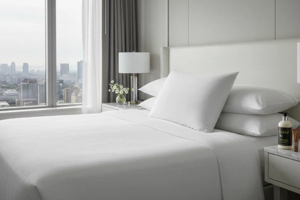 Westin Heavenly Bed Firm Queen Pillow  perfect for boutique hotels, luxury Airbnbs, short-term rentals, B&Bs, glamping properties, and any hospitality operator who understands that exceptional guest sleep drives five-star reviews and repeat bookings.