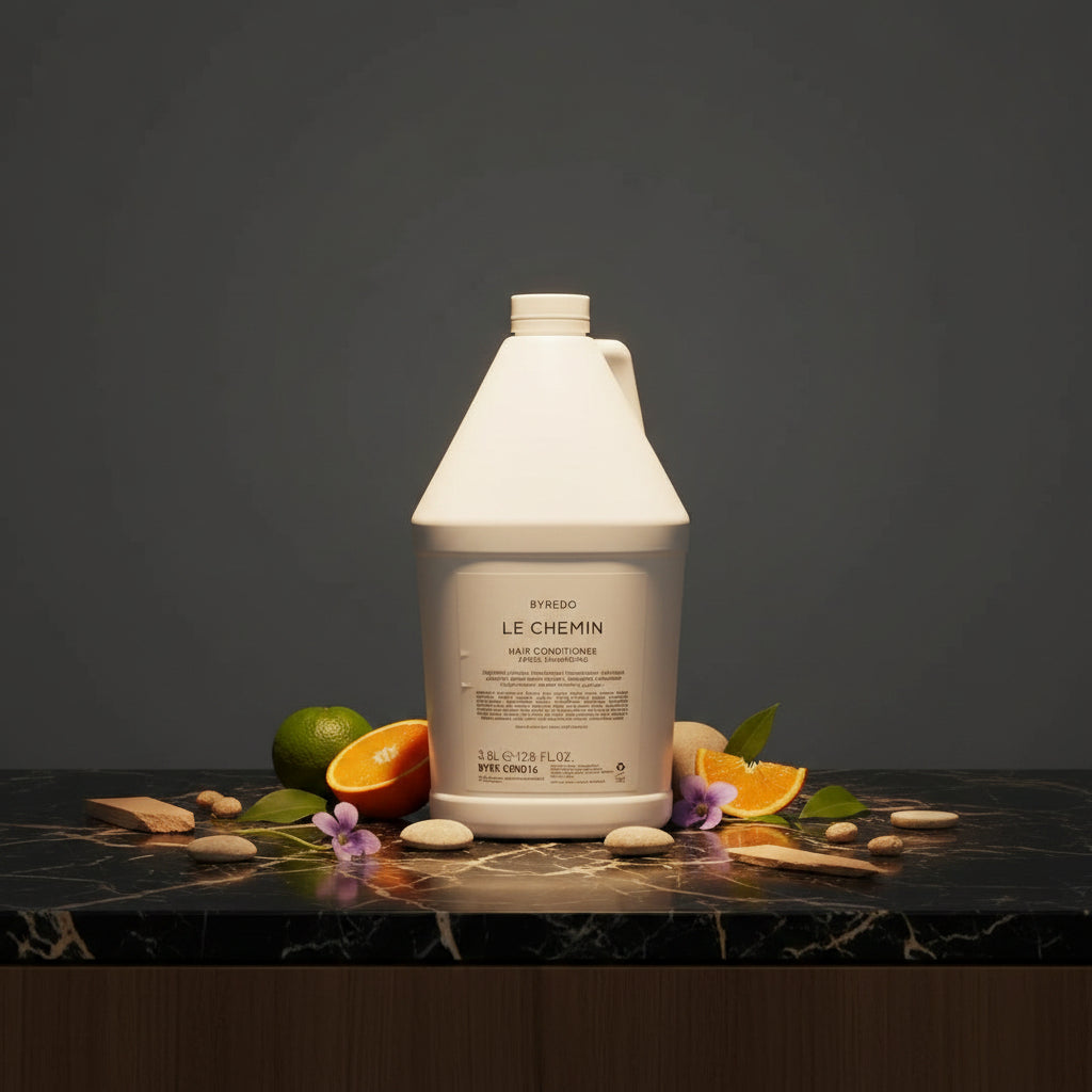 Byredo Le Chemin Luxury Hotel amd Spa conditioner gallon refill product for hotels 