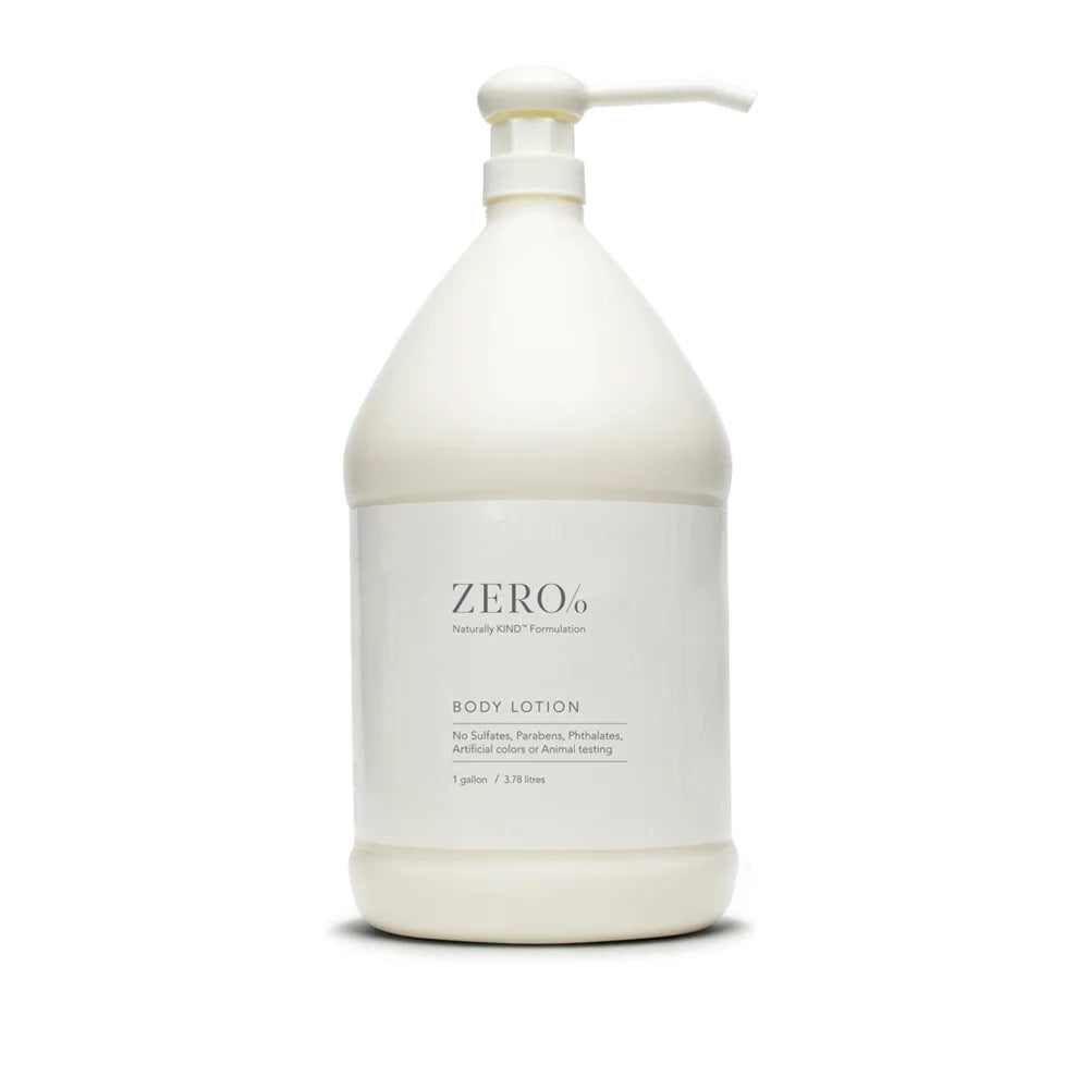 Zero% Body Lotion — 1 Gallon Refill