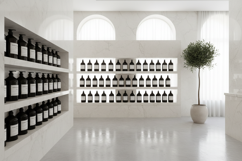 Le Labo Santal 33 bulk refill for hospitality and STR supply