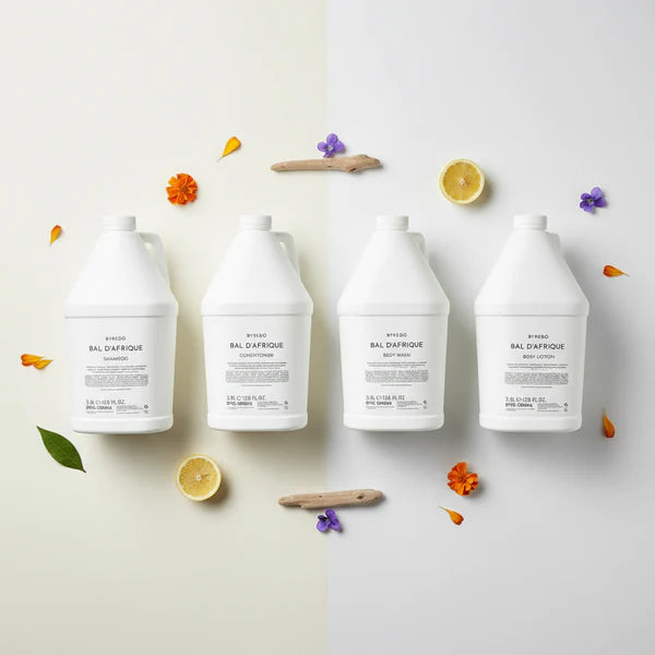 Byredo Bal D' Afrique, Air Bnb supplies, STR, Hotel Amenities, Luxury Bath Products, Bulk bath products for Luxury private yachts, private jets, Charters, Busses, Luxury RVs Hospitality Supplies, Home Products in bulk