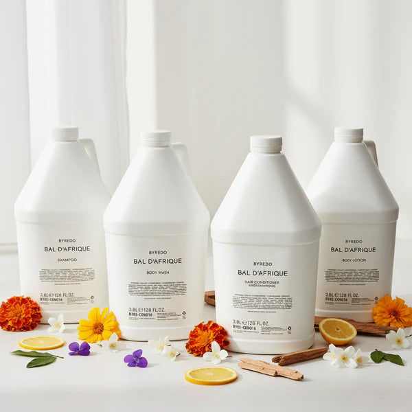 Byredo Bal D' Afrique, Air Bnb supplies, STR, Hotel Amenities, Luxury Bath Products, Bulk bath products for Luxury private yachts, private jets, Charters, Busses, Luxury RVs Hospitality Supplies, Home Products in bulk