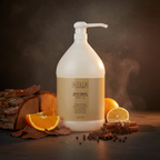 Guild + Pepper Warm Oak Body Wash with oak, cedar, citrus and spice scent elements