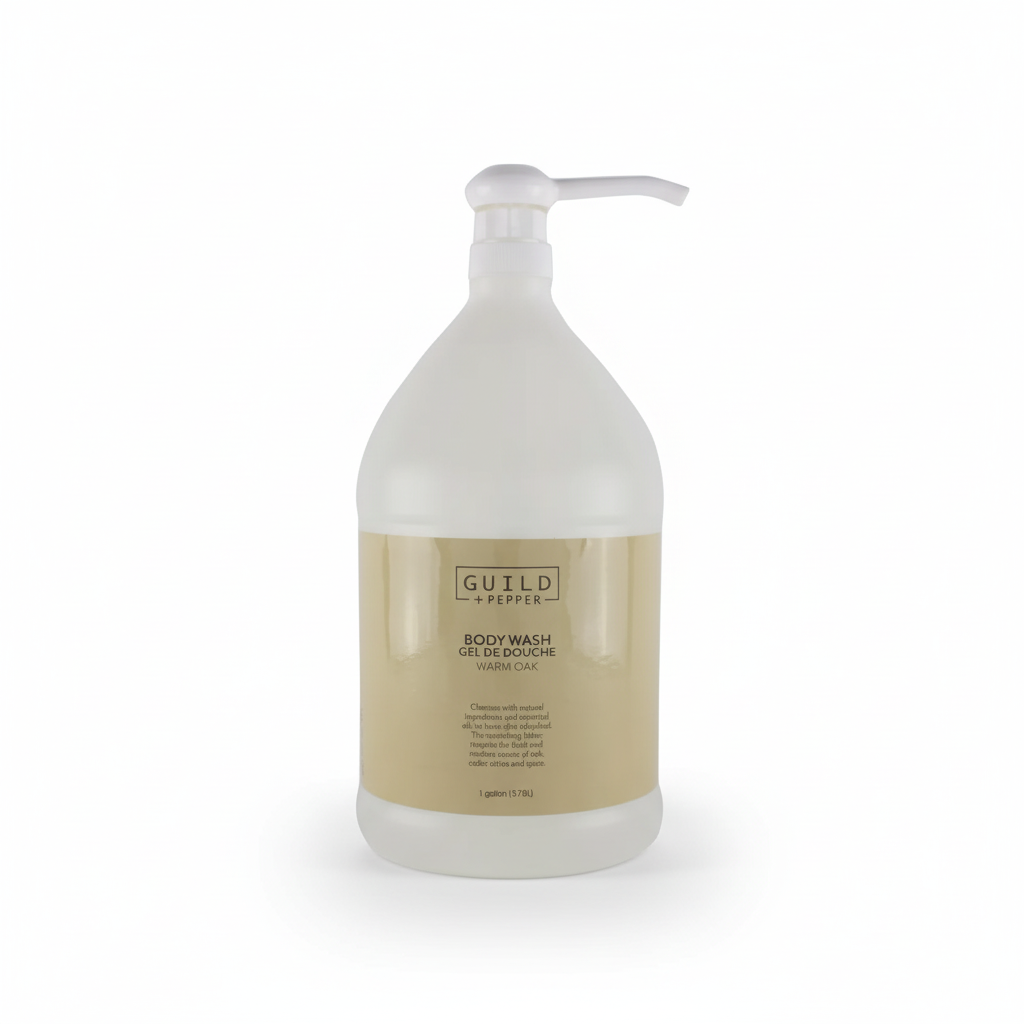 Guild + Pepper Warm Oak Body Wash clean studio shot