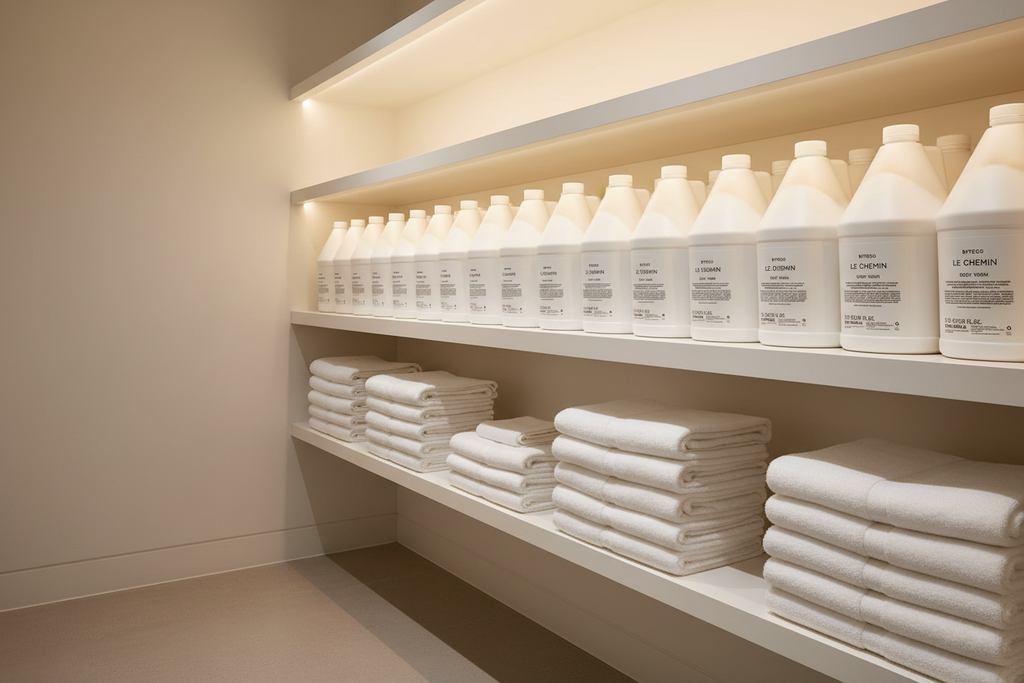Luxury Supply Room Shelf