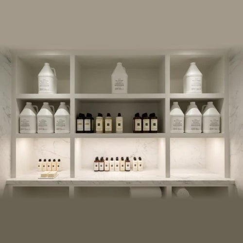 Byredo Bal d'Afrique gallon refill set for luxury hospitality supply