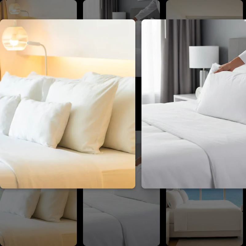 Choice Hotels Luminesse King Firm Pillow hospitality grade supply