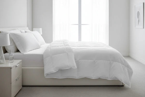 Wynrest Heavy weight warm Duvet Queen 220TC microfiber | Box quilted | Stain &amp; mildew resistant | Machine washable | Airbnb &amp; STR | Boutique hotels | Glamping | Wyndham specification